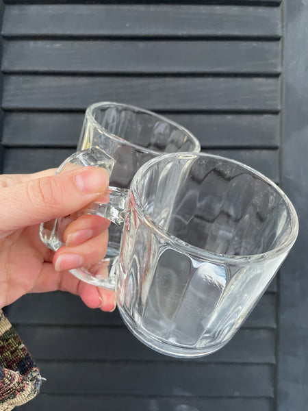 Pair of Glass Mugs